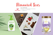 FLAVOURED TEA WATERCOLORS, a Food Illustration by Winged Graphics (Thumbnail 3 of 3)