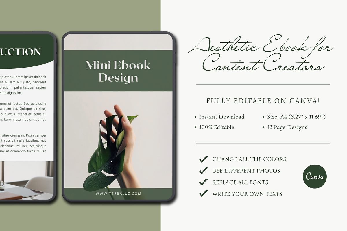 Ebook Design for Content Creators, a Magazine Template by The Little Lily Studio (Photo 5 of 5)