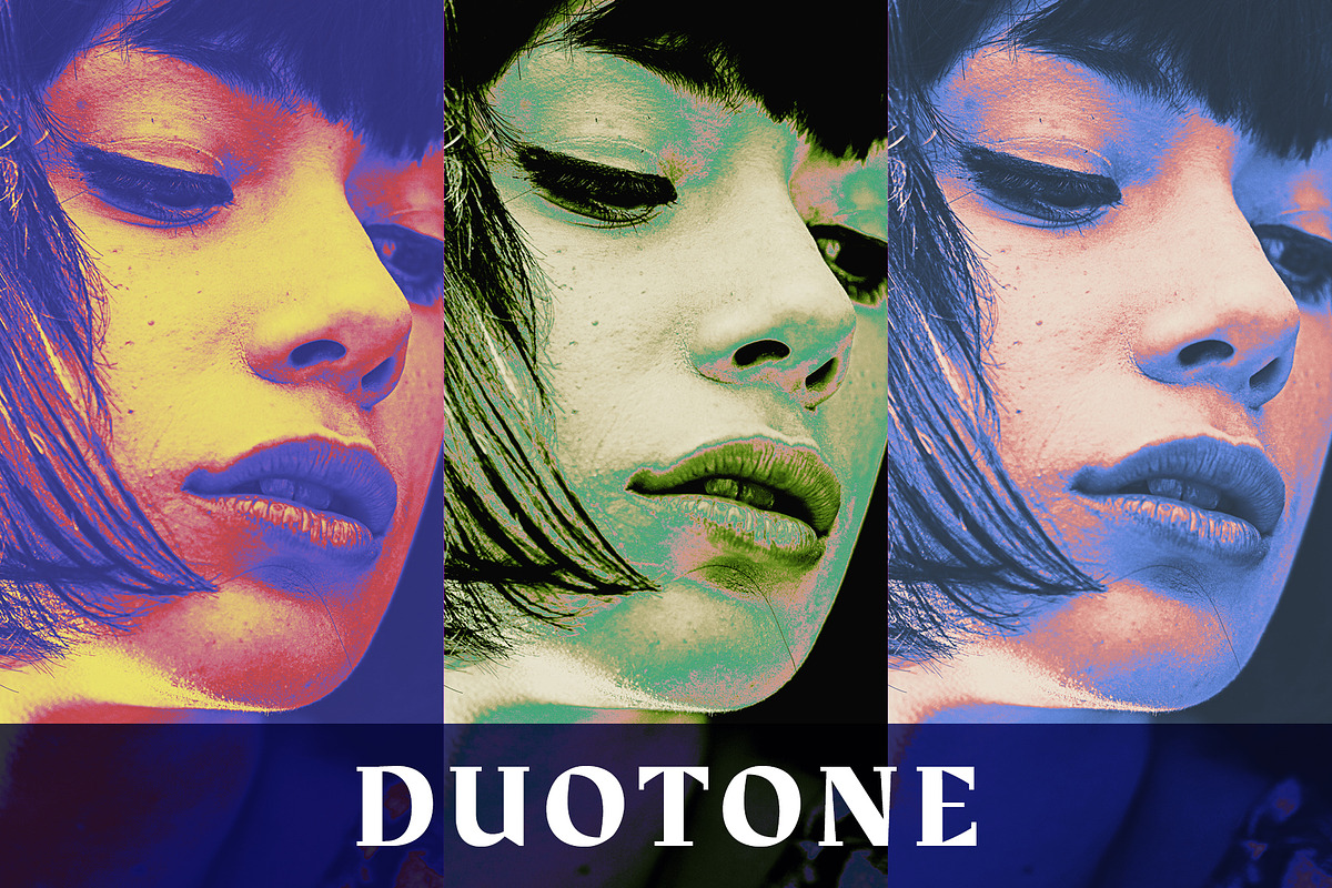 Duotone Gradient Photoshop Effect, a Poster Template by velvetmade.designs (Photo 1 of 10)