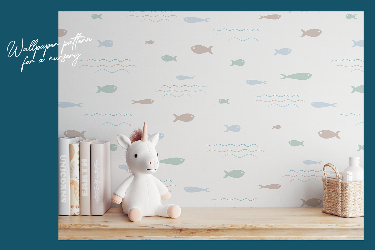 Ocean Adventure Patterns—6 Designs, an Illustration by ApollinariaManko (Photo 5 of 9)