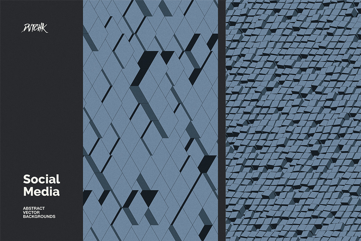 Social Media Vector Backgrounds V 05, a Background Graphic by dvtchk (Photo 2 of 9)