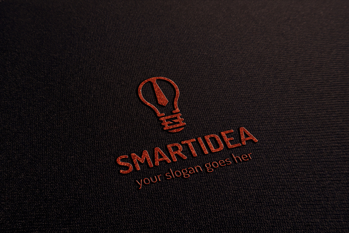 Smart Idea Logo Template, a Branding & Logo Template by GladicMonster (Photo 2 of 11)