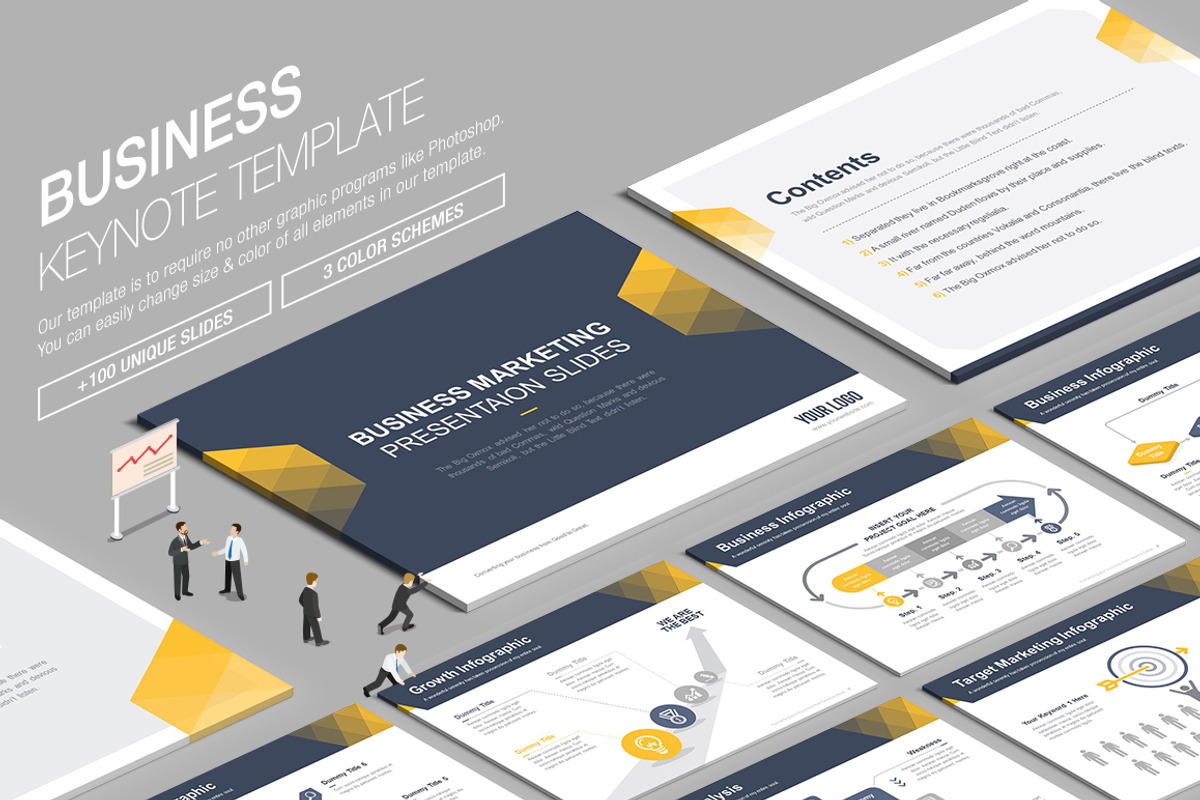 10+ Awesome Keynote Bundle, a Presentation Template by SlidesDive (Photo 22 of 31)