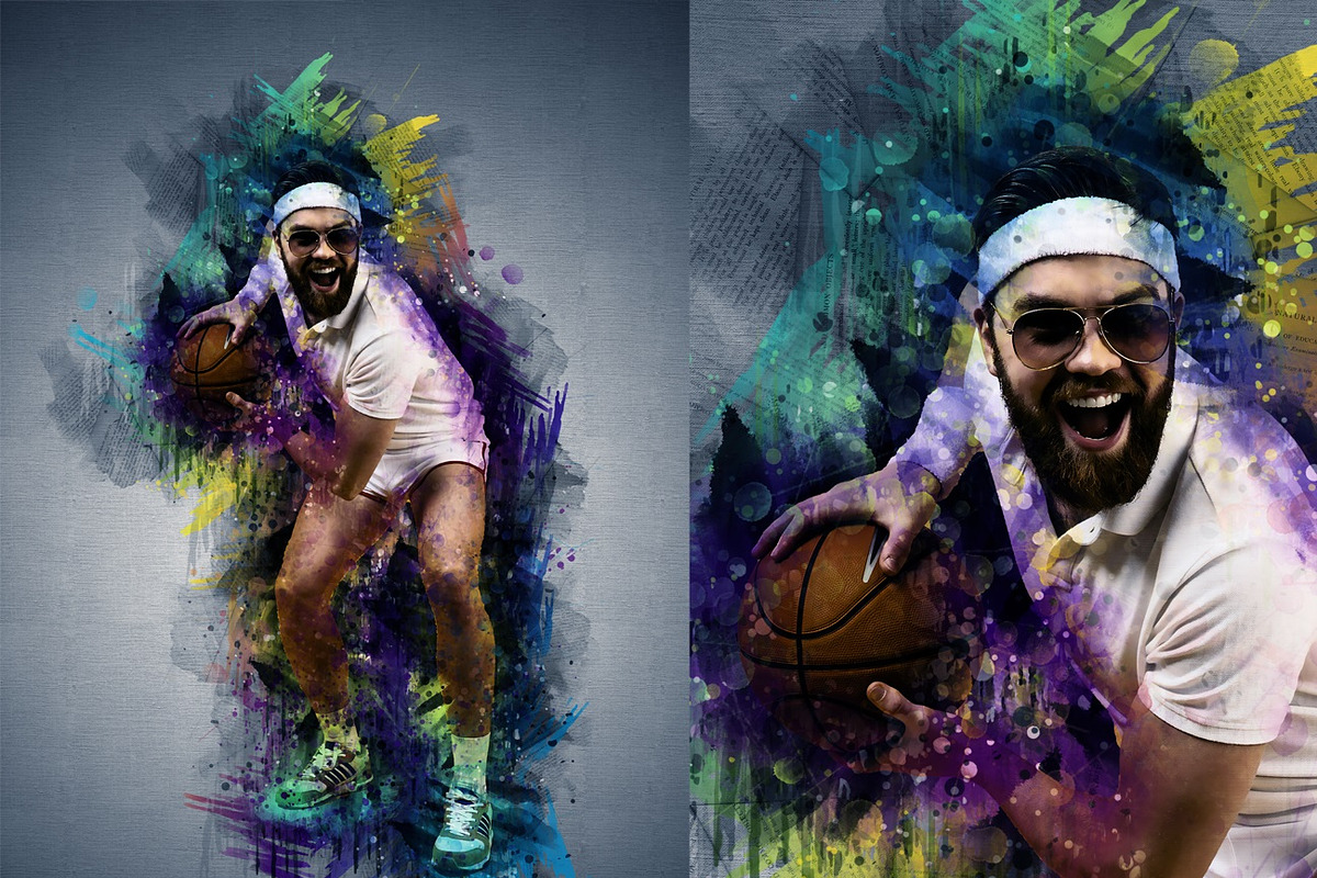 Pop Canvas Photoshop Action, an Action Add-On by MRI STUDIO (Photo 12 of 18)