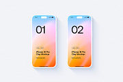 iPhone 18 Pro Clay - 24 Mockups, an iPhone Mockup by Asylab (Thumbnail 14 of 54)