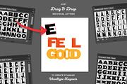 Drag & Drop WoodType for Illustrator, a Shape Add-On by Ian Barnard (Thumbnail 5 of 8)