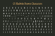 CS Hadwin Drawn, a Serif Font by Craft Supply Co. (Thumbnail 8 of 8)