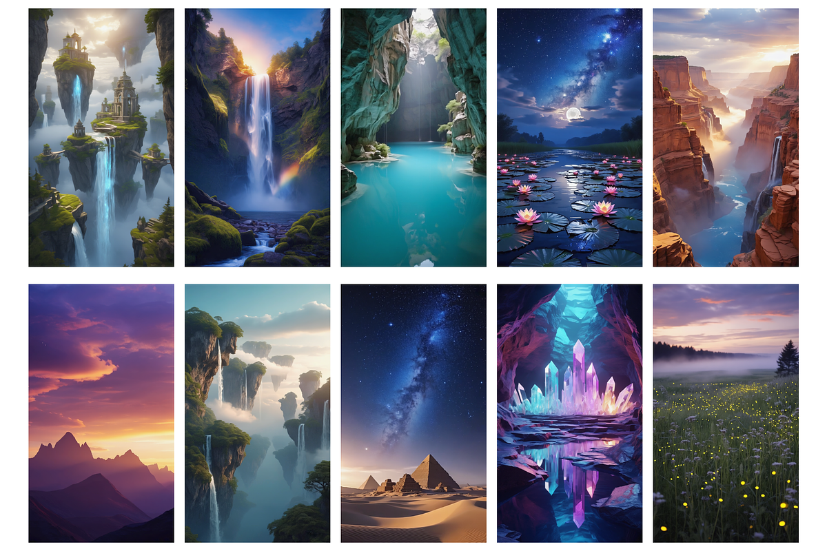 Mystical Nature Backgrounds, a Scene 3D Model by MarisoArt (Photo 4 of 7)