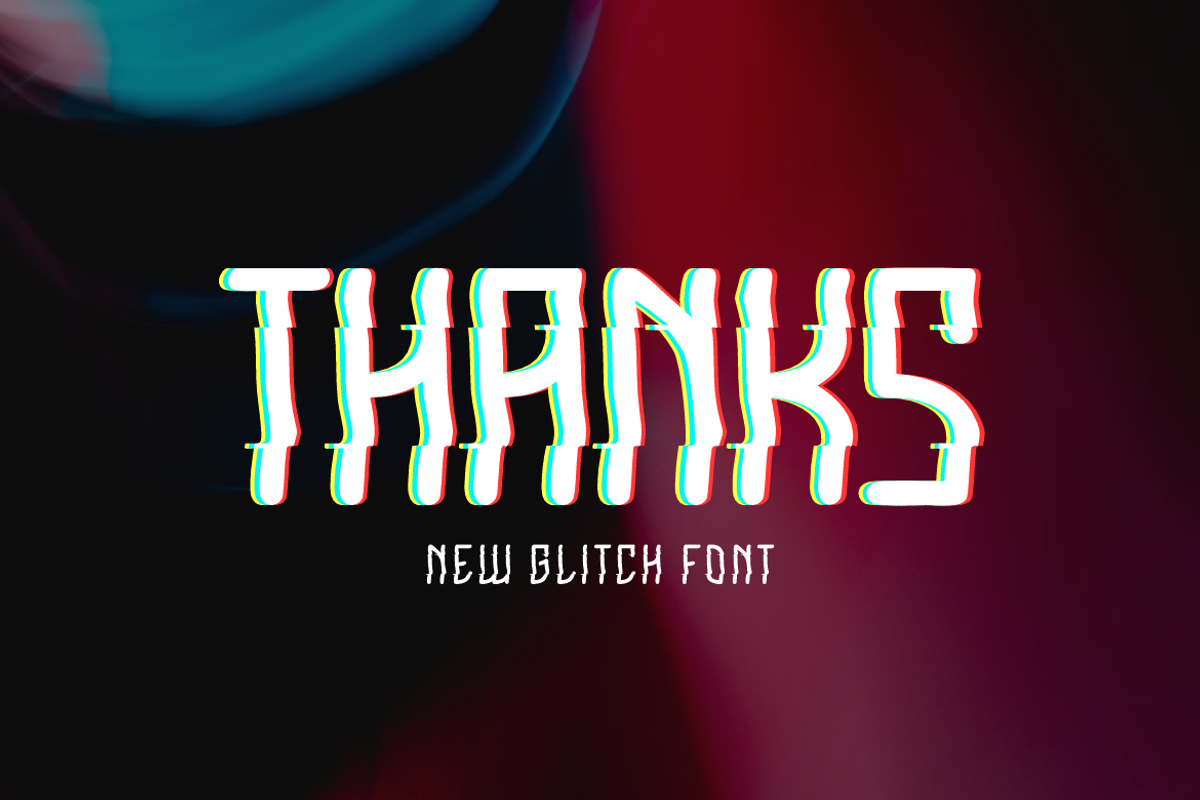 Glitch Click - Cyber & Glitch Font, a Sans Serif Font by QR Design Studio (Photo 5 of 6)