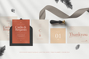 Minimal Wedding Invitation Suite, an Invitation Template by Azka Creative (Thumbnail 2 of 8)