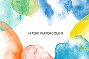 107 Watercolor Circles. PS Brushes, a Brush Add-On by Masherdraws (Thumbnail 6 of 12)