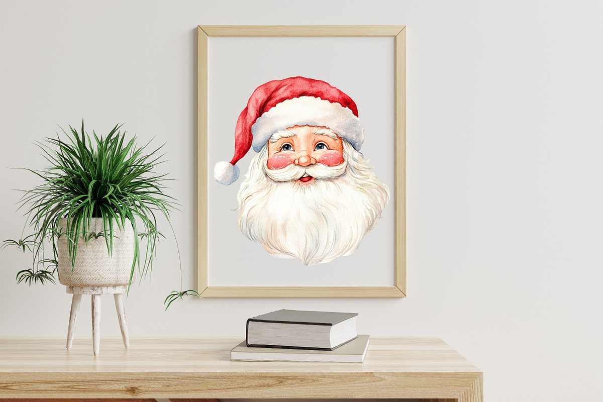 Watercolor Elegant Christmas Clipart, an Illustration by Libby Wishes (Photo 6 of 7)