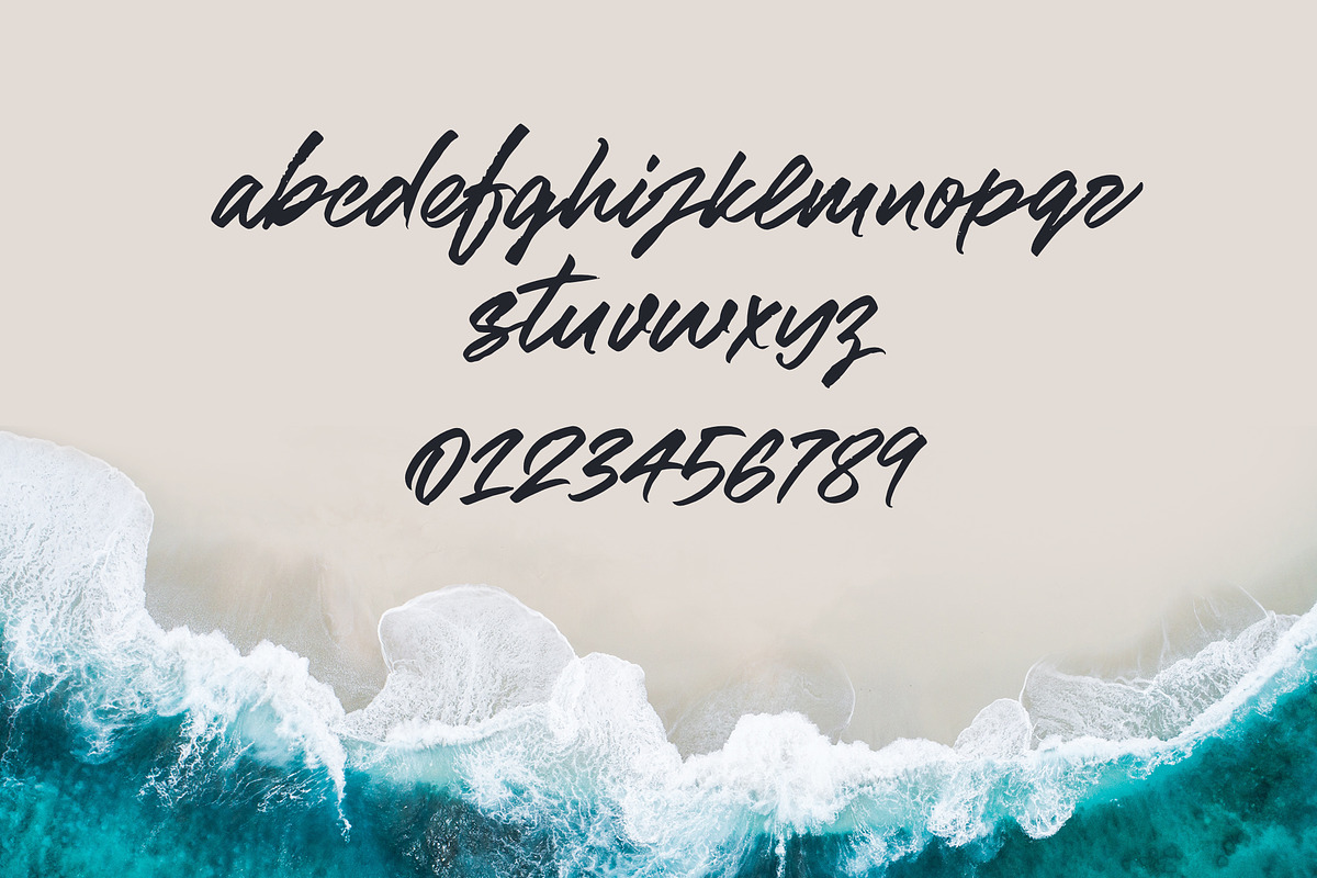 Modestine Script, a Script Font by kavoon (Photo 7 of 9)