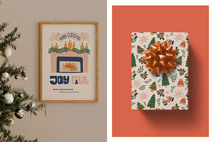 Modern Christmas Wall Art Creator