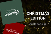Christmas Edition - Quote Package, a Social Media Template by Annemiek van Luinen (Thumbnail 6 of 6)
