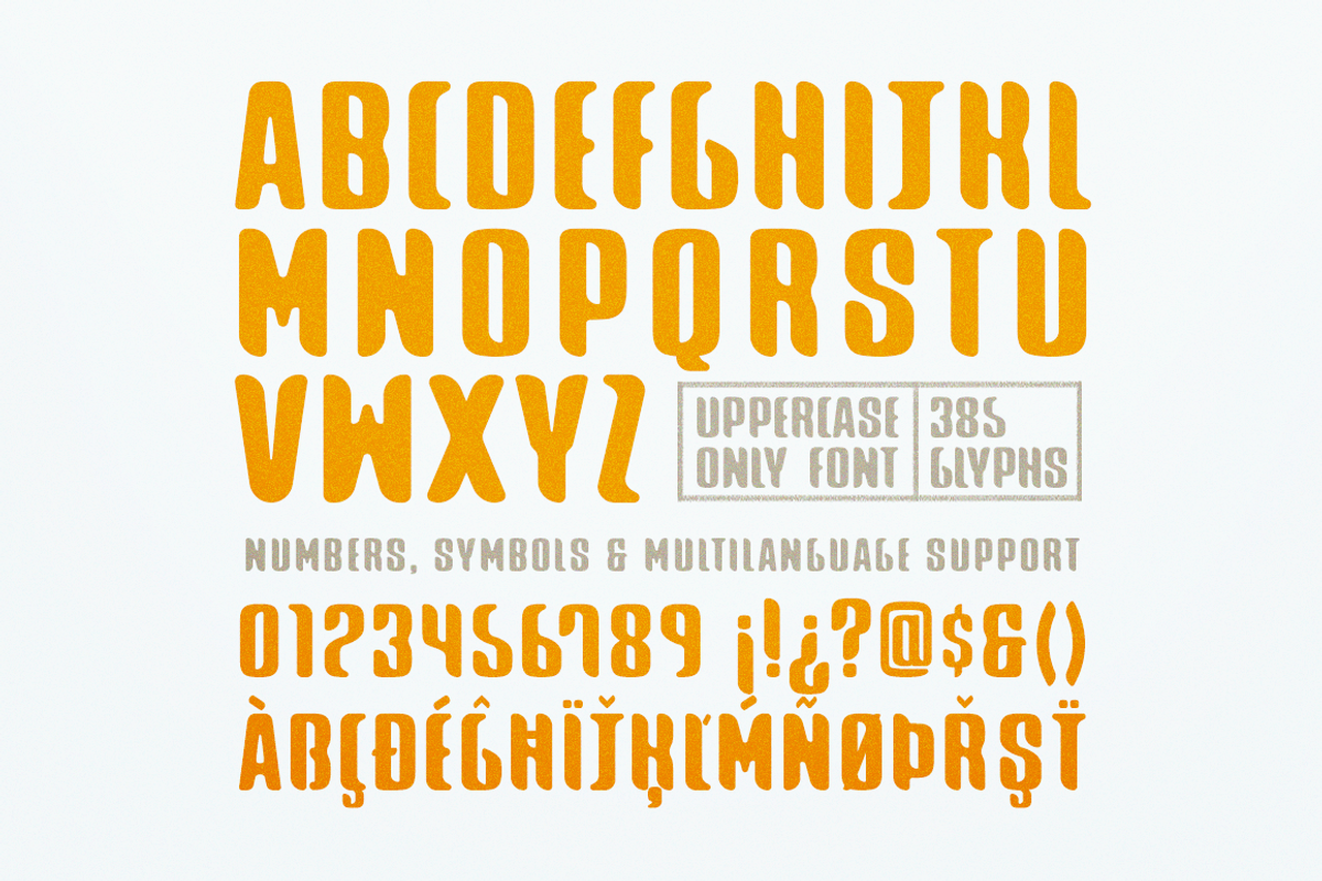 Turmeric spicy font, a Font by DonMarciano (Photo 2 of 5)