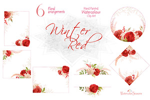 Red Roses Clipart Collection