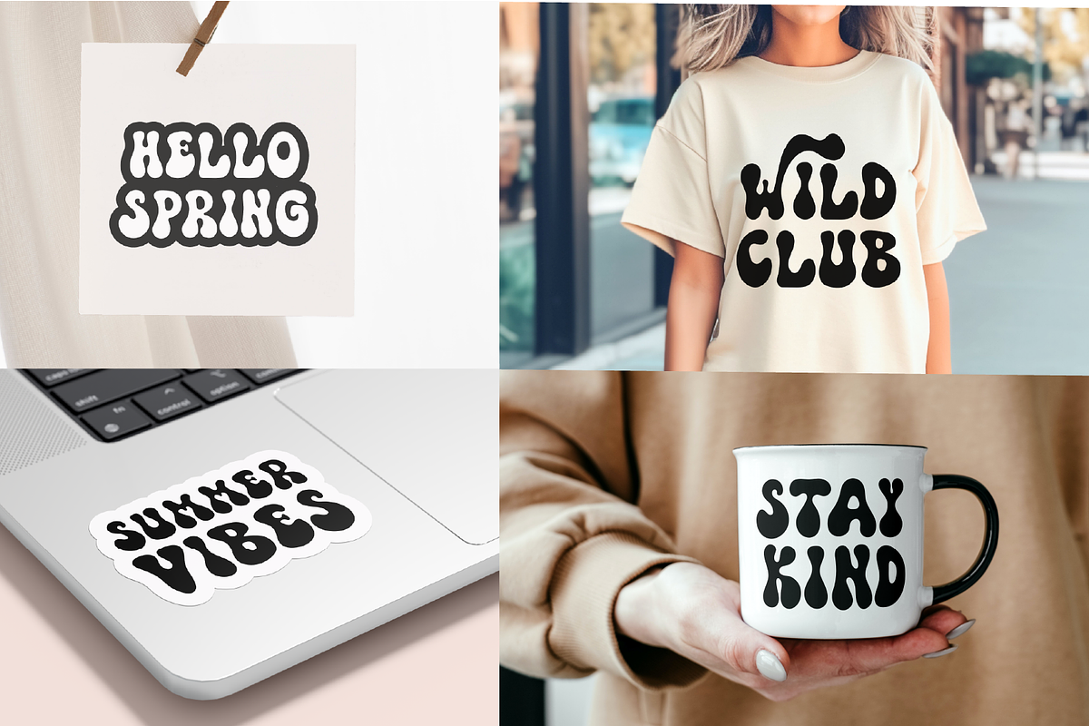 The Magical Retro Font Bundle, a Handwritten Font by Prestige Artsy Studio (Photo 11 of 13)