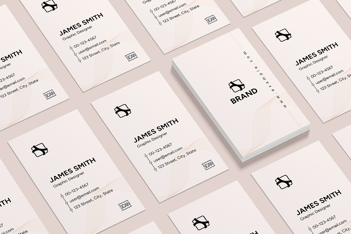 Business Card Layout, a Brochure Template by ContestDesign (Photo 3 of 3)