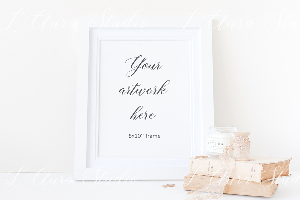 Frame mockup bundle - minimalist, a Print Template by L'Aura Studio (Photo 3 of 5)