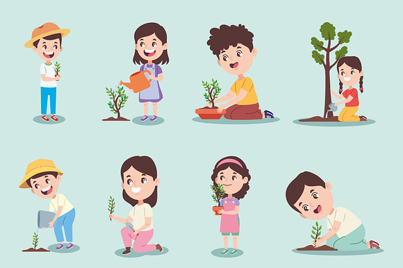 Kids Tree Planting Set preview 2
