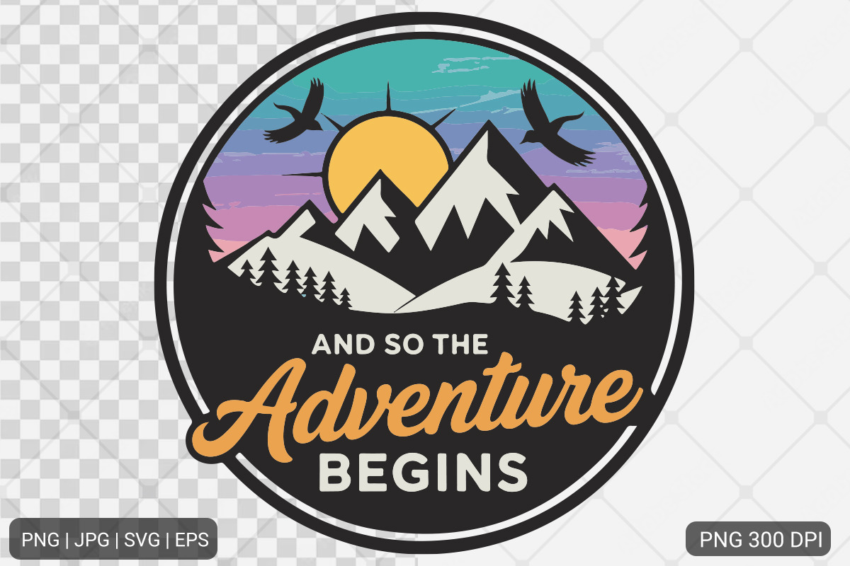 Vintage Mountain Adventure Bundle, an Illustration by Actual Pixel (Photo 2 of 11)