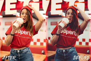 Five Guys Lightroom Preset