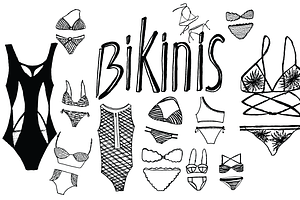 Beautiful Black Bikini collections 