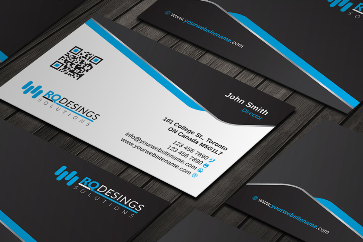 Corporate Business Card 22, a Business Card Template by RQ Designs (Photo 2 of 3)