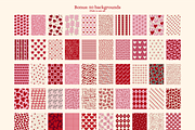 Valentine's Day Pattern Collection, a Pattern Graphic by Felizabeth Design (Thumbnail 7 of 10)