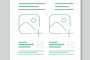 Wireframe Landing Page Layout, a Landing Page Template by ContestDesign (Thumbnail 4 of 7)