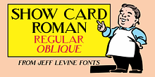Show Card Roman JNL