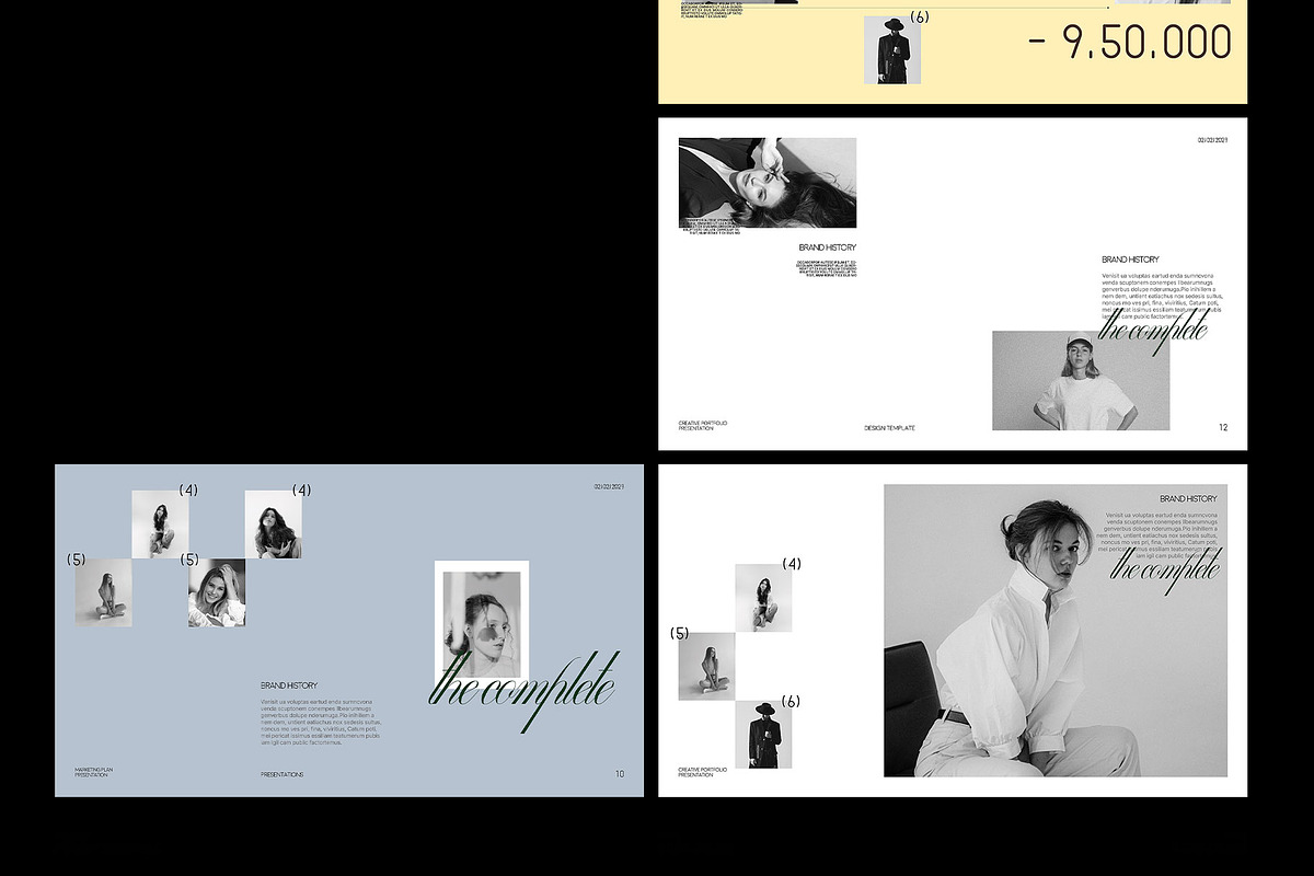 Clean & Minimal Portfolio Template, a Presentation Template by Templeste (Photo 3 of 6)