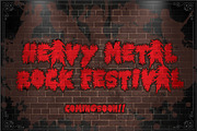 Horror Metal, a Font by Letterara (Thumbnail 3 of 9)