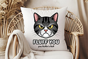 Fluff You You Fluffin's Fluff Funny, an Illustration by DreamCafeArt (Thumbnail 6 of 6)