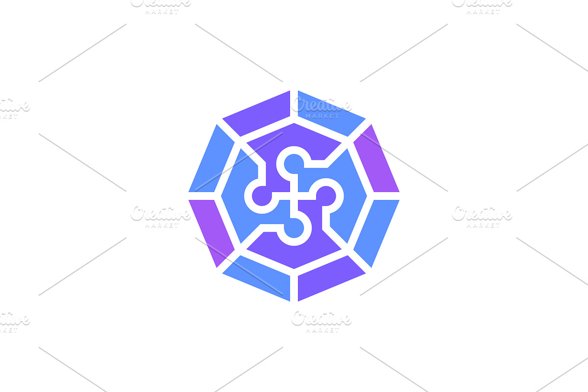 modern diamond community people logo, a Branding & Logo Template by Rasagama Studio