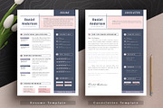 Resume Cv Template Word Apple Pages, a Resume Template by Tbunny (Thumbnail 2 of 6)