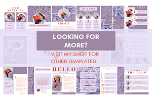 100 Purple Ebook Template Canva