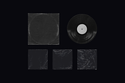 Vinyl Record Mockup, a Packaging Mockup by BORT GRAPHIC (Thumbnail 2 of 8)