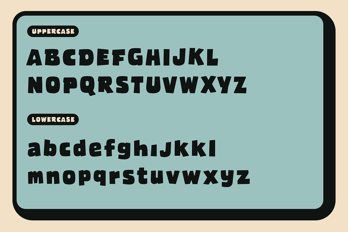 Wacky Pop – Cartoon Display Font, a Sans Serif Font by Brainwave (Photo 2 of 9)
