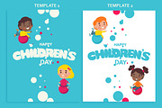 Happy Children's Day, a Poster Template by Anna's Lettering (Thumbnail 4 of 8)