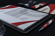 Red Corporate Identity, a Stationery Template by Marvel (Thumbnail 3 of 5)