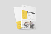 Business Plan Template, a Brochure Template by RusenoelType (Thumbnail 9 of 9)