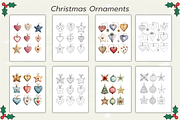 150 Christmas Coloring Pages Bundle, a Seasonal Illustration by Daffodil Dream Studio (Thumbnail 12 of 18)