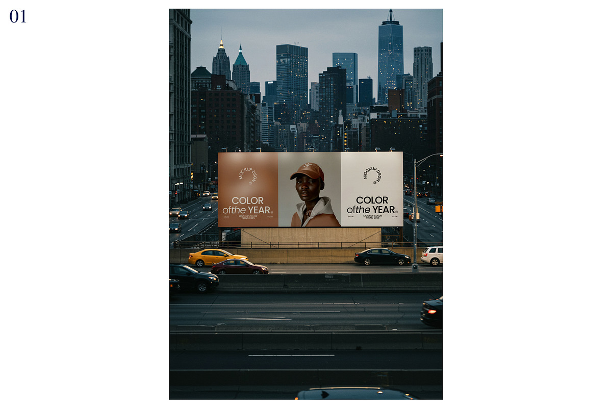 New York Billboard Mockup, an Advertising Mockup by Goodies.Buro (Photo 2 of 2)