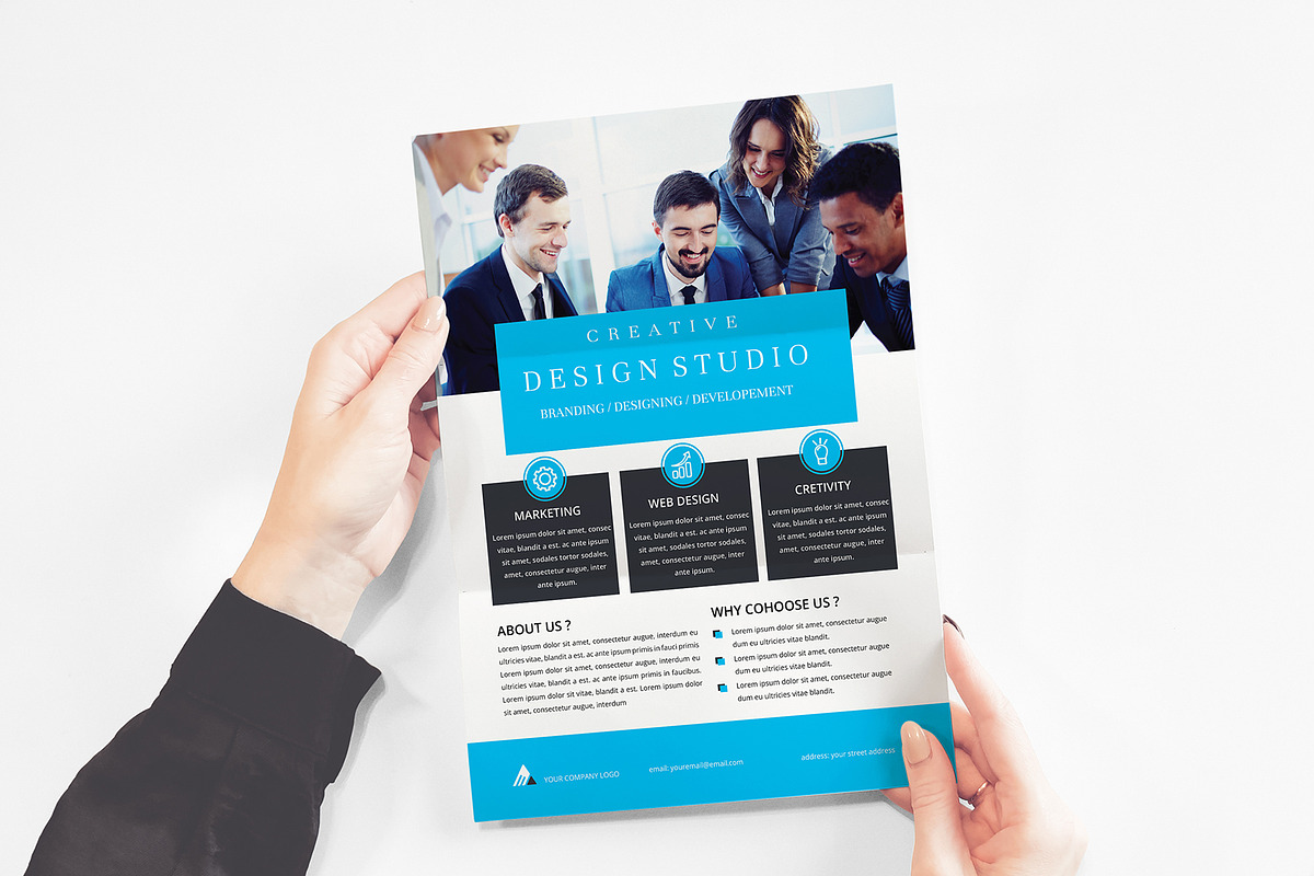 Business Flyer Template, a Flyer Template by Mazharul Islam (Photo 7 of 8)