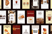 BREW | Instagram Post & Story (I), a Social Media Template by Prapti Design (Thumbnail 10 of 10)
