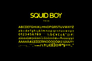 Squid Boy - Ink Bleed Sans Serif, a Font by Midnight Grim (Thumbnail 9 of 10)