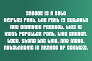 Sargoz - Modern Sans Font, a Sans Serif Font by QR Design Studio (Thumbnail 3 of 6)