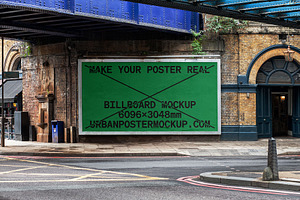 Billboard Poster Mockup